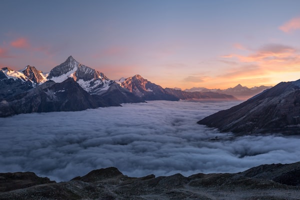 徒步旅行中的自然美景